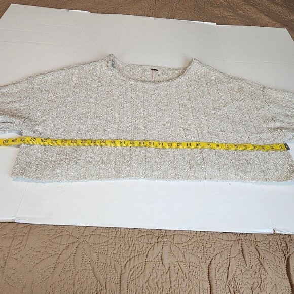 Free People size XS Good Day cropped pullover sweater - Picture 9 of 11